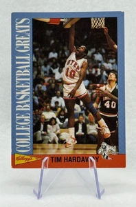 Tim Hardaway 1992 Kellogg's Raisin Bran College Basketball Greats #14 UTEP - Picture 1 of 2