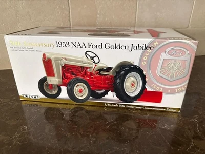Ertl 50th Anniversary EDT. 1953 NAA FORD Golden Jubilee Tractor #13630A NIB/NOS - Image 1 of 4