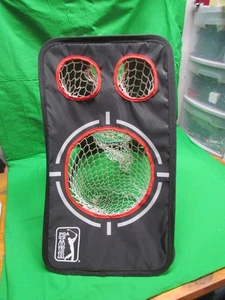 Originale PGA Tour Marca Golf 2 Lati Doppia Pratica Chipping Net 14" X 24" Bella - Foto 1 di 4