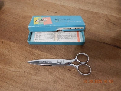 Vintage 1950's Wiss Model CC-5 Pinking Shears~Newark NJ~USA~ Original Box - Image 1 of 2