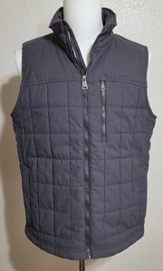Orvis grau Nylon durchgehender Reißverschluss gesteppte gefütterte Weste Gr. Medium - Bild 1 von 13