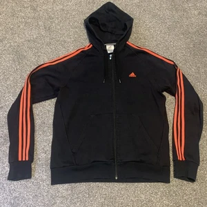 Retro Adidas Full Zip Hoodie Retro 2010 sehr guter Zustand UK Größe L - Bild 1 von 7