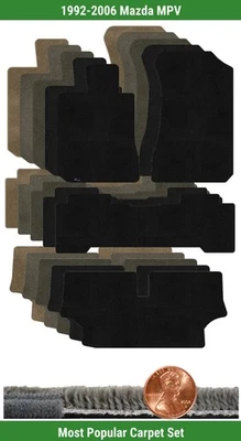 Juego de alfombrillas Lloyd Custom Ultimat para Mazda MPV 1992-2006 (4 piezas) #W7R Foto 1 de 4