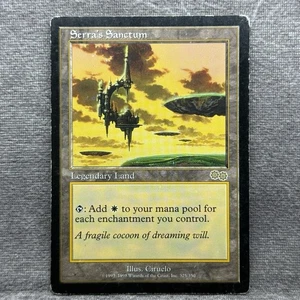 MTG Serra's Sanctum – Urza’s Saga (USG) #325 Non-Foil HP Magic Reserved List - Picture 1 of 22