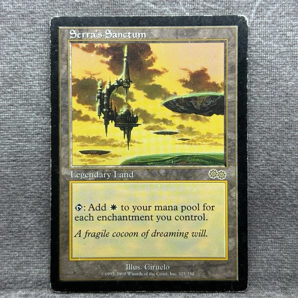 MTG Serra's Sanctum – Urza’s Saga (USG) #325 Non-Foil HP Magic Reserved List - Image 1 of 4