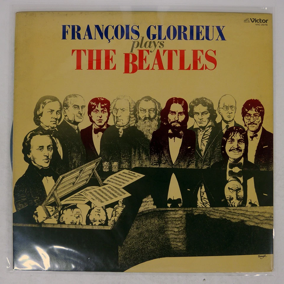 FRANOIS GLORIEUX играет BEATLES VICTOR VIC2076 Японии виниловая пластинка - Изображение 1 из 1