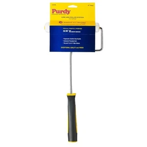 Purdy 140765014 White Dove Threaded End Mini Paint Roller Frame/Cover 6-1/2 in. - Picture 1 of 1