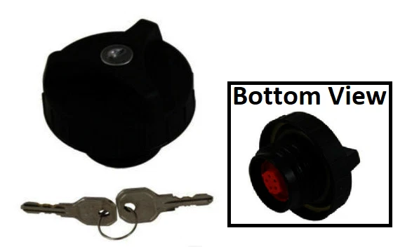 Fuel Tank Locking Gas Cap w/ Keys  MGC791  for GMC C G K Series for Ford Taurus - Image 1 of 1