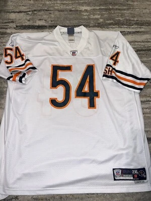 Camiseta de fútbol americano Reebok On Field NFL Chicago Bears talla 2XL Brian Urlacher #54 Foto 1 de 4