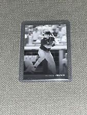 2022 Topps On Demand Black and White Wander Franco Rookie Card Rays #97