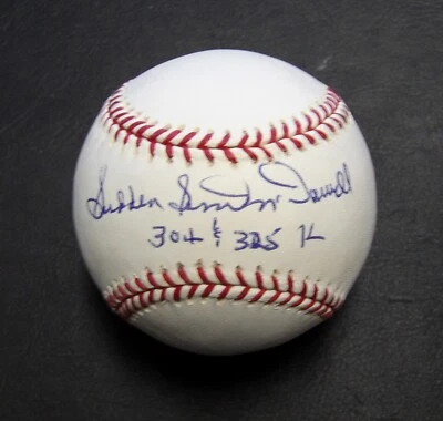 Sam McDowell Sudden Signed Official MLB Major League Baseball JSA Authenticated - Image 1 of 4