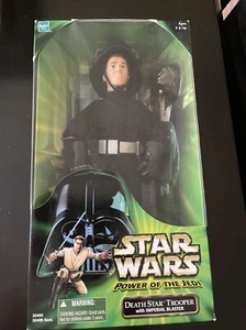 2001 STAR WARS ~ 12" INCH DEATH STAR TROOPER ~ Power of the Jedi SEALED! POTJ - Picture 1 of 3