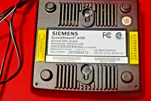 Siemens Speed Stream 4100 Black Ethernet Modem - Picture 1 of 4