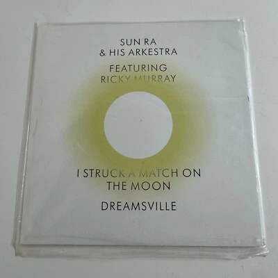 Sun Ra & His Arkestra I Struck A Match On The Moon Dreamsviille 7” 45 RPM - Image 1 of 4