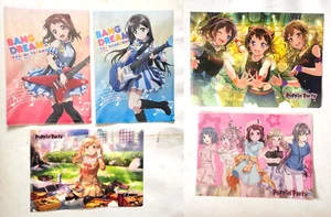 Bang Dream Girls Banda Fiesta Documento Transparente Archivo Carpeta Poppin'Party 5 Piezas - Imagen 1 de 5