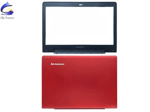 New Lenovo U41-70 S41-70 S41-35 S41-70 300S-14ISK I2000 LCD Back Cover + Bezel - Picture 1 of 9