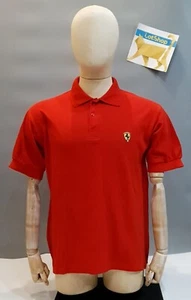 Polo rojo vintage Ferrari 1999 Michael Schumacher Fórmula 1 Uno F1 talla M - Imagen 1 de 9