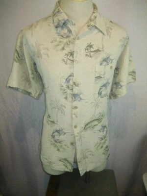Mens Chereskin Silk Multicolor SS Hawaiian Aloha Island Casual Shirt sz XL - Image 1 of 4