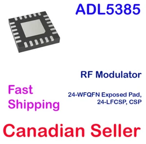 ADL5385 Quadrature RF Modulator 50MHz~2.2GHz IC 24-WFQFN 24-LFCSP CSP AD - Picture 1 of 1