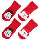 2 Pairs Red Cotton Sock Baby Warm Slippers Xmas Winter Socks