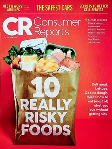 Consumer Reports October 2023 10 Really Risky Foods How to Eat What You Love - Picture 1 of 3