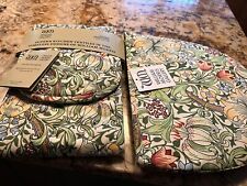 Wm Morris  New Golden Lily Tea Cosy & Matching Double Oven Glove