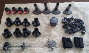 Everbilt Blue Color Instant Canopy 10 ft. x 10 ft. Pop Up Tent PARTS LOT 202 S2 - Picture 1 of 13