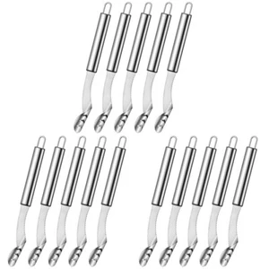 3 Pack Herzentferner Pfefferkernentferner Für Zu Hause Kernentfernungswerkzeuge - Zdjęcie 1 z 12
