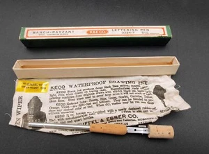 K&E Co. Barch-Payzant Steel Freehand Lettering Pen 3224-7 w/ Original Box - Picture 1 of 6