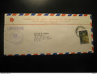Cali 1968 To New York USA Espressa Express Air Mail University Del Valle Librar