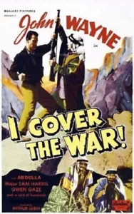 I Cover the War! DVD - John Wayne dir. Arthur Lubin Adventure Drama Film 1937 - Picture 1 of 6