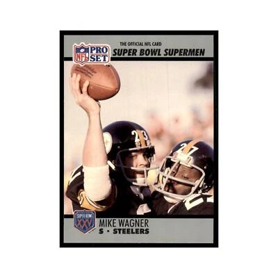 1990 Pro Set Silver Anniversay Commemorative Mike Wagner #114 - Image 1 of 3