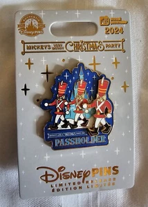 Mickey’s Very Merry Christmas Party 2024,Passholder Only Pin - Picture 1 of 2
