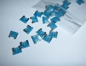 (10) 15 Amp Micro Fuse Low Profile Red ATM Micro Blade Fits Nissan Infinity GM - Picture 1 of 2