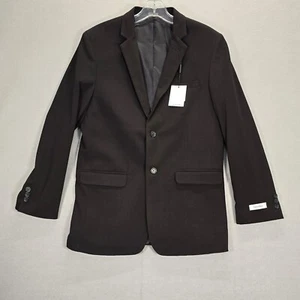 calvin klein boys blazer Size: 20 black Lined Two Button - Picture 1 of 15