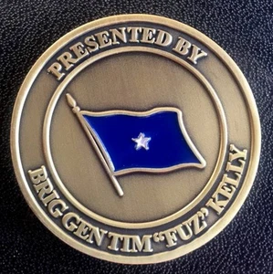 USAF Reserve Brigadier General Tim "Fuz" Kelly Challenge Coin - Bild 1 von 2