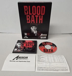 Blood Bath at Red Falls BIG BOX Apple Macintosh Mac CD Rom 1995 Game *EXCELLENT* - Picture 1 of 14