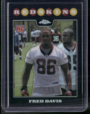 2008 Topps Chrome #TC214 Fred Davis Refractors - Image 1 of 2