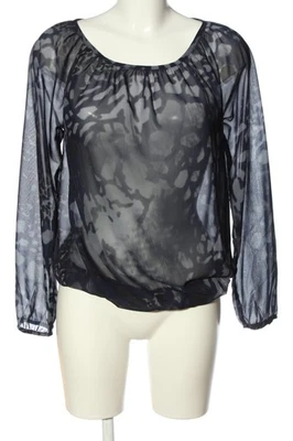 B.C. BEST CONNECTIONS Transparenz-Bluse Damen Bluse Gr. DE 34 blau-hellgrau - Bild 1 von 4