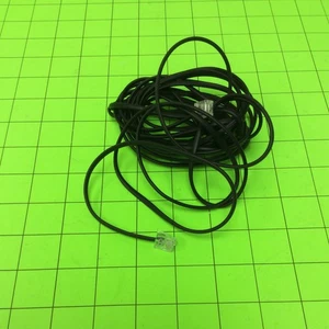 Telephone 15FT Black SINGLE-LINE Cable Cord - Picture 1 of 5