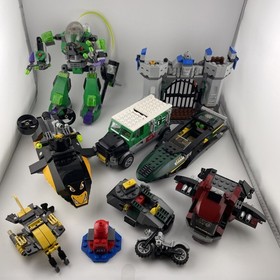 USED LEGO Lot of Incomplete Marvel & DC Super Heroes 76015 6862 76006 7885 6866