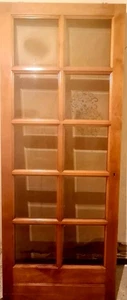 Vendo 8 porte da interno artigianali in noce comprese di telaio in ottimo stato - Foto 1 di 8
