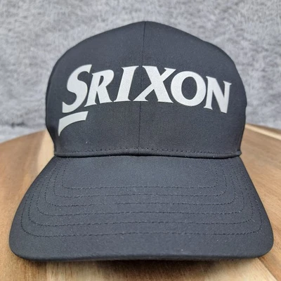 Sombrero Srixon Gorra Correa Trasera Negro Golfista Rendimiento Dry Tour Para Hombres Foto 1 de 4