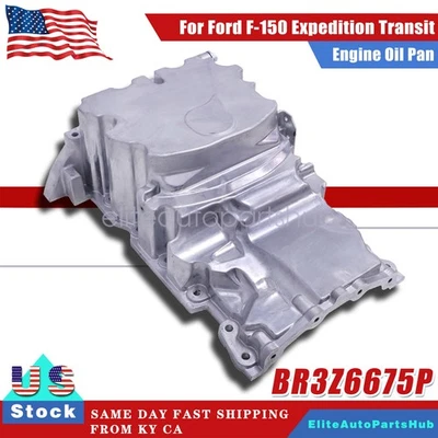 Pan de aceite de motor BR3Z6675P para Lincoln Navigator 2015-2021 V6 3,5 L Foto 1 de 4