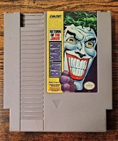Batman: Il Ritorno del Joker (NES, 1991) CARTUCCIA SFUSA SOLO TESTATA E AUTENTICA 