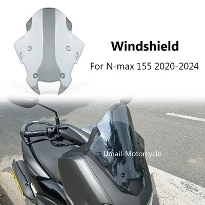 Kits deflectores de viento para parabrisas deportivo Yamaha N-MAX 155 2020-2024 Foto 1 de 4