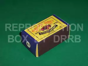 Coche explorador hurón Matchbox 1-75 #61a - caja de reproducción de DRRB - Imagen 1 de 1