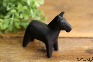 Tallado a mano Hecho a mano Caballo Negro Madera Burro Independiente Decoración del Hogar Regalo - Imagen 1 de 5