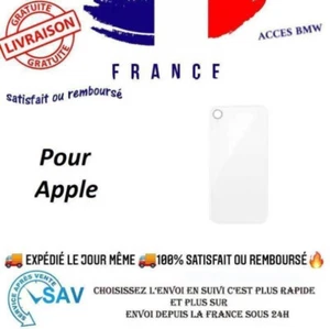 Vitre Arrière (Laser LH) Blanc Pour iPhone XR A1984, A2105, A2106, A2107, A2108 - Photo 1 sur 1