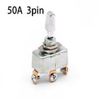 1 Pcs Heavy Duty Toggle Switch 12V 50A Chrome For High Amperage Toggles